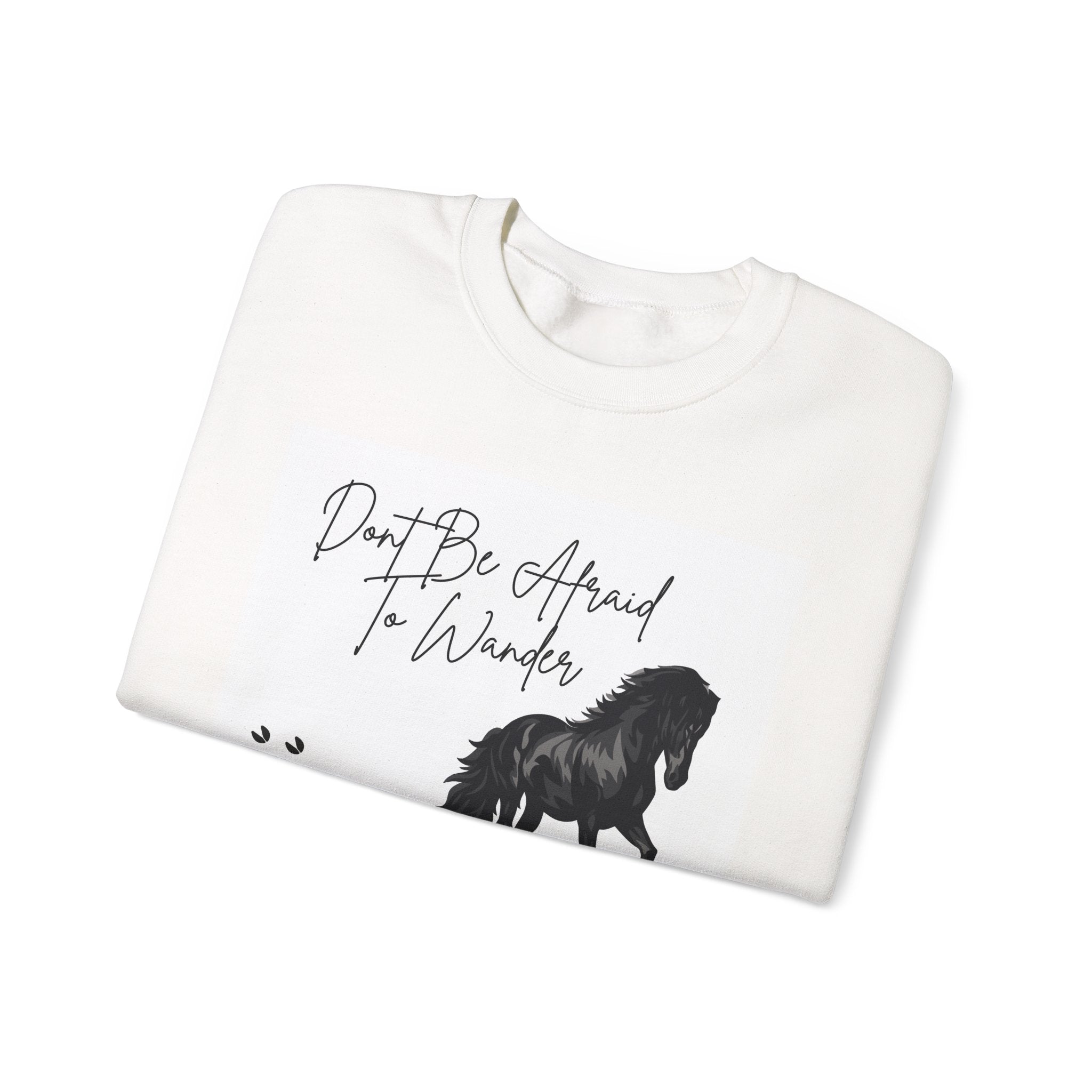 horse quote sweatshirt