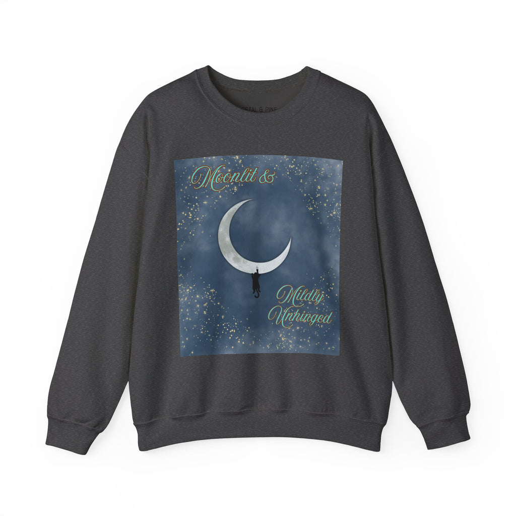 Moonlit & Mildly Unhinged crew neck ⭐️