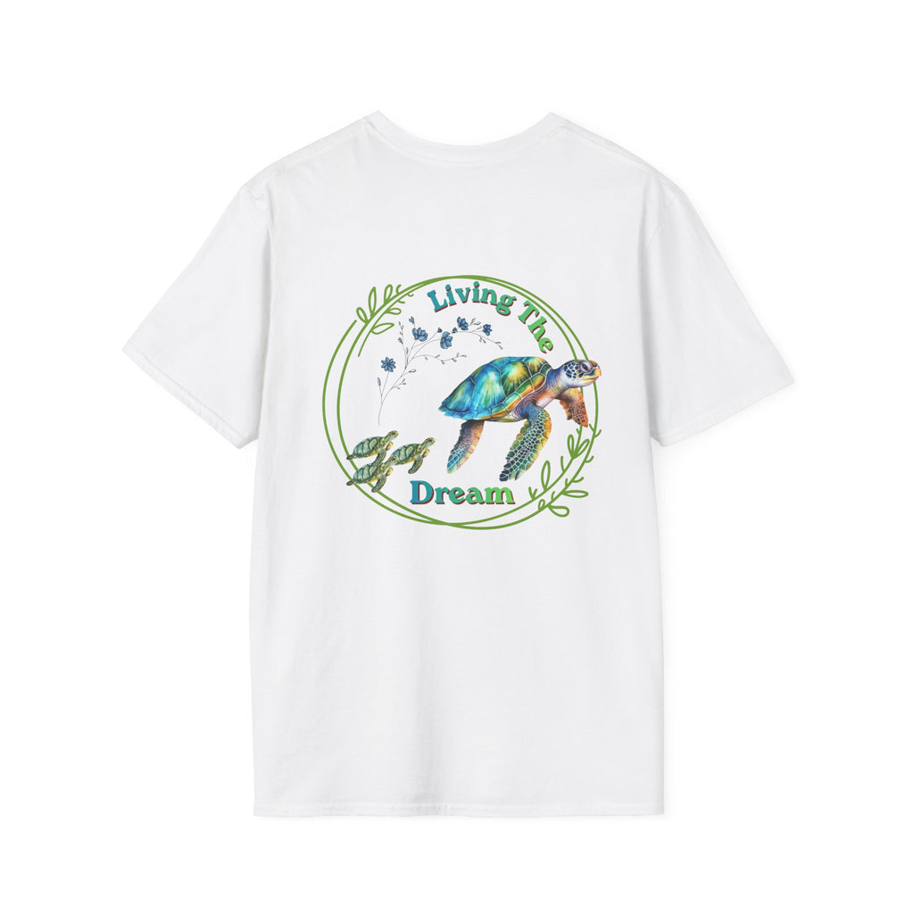 Sea Turtle 'Living The Dream' T‑Shirt