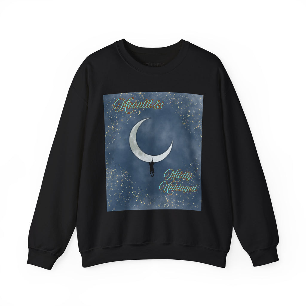 Moonlit & Mildly Unhinged crew neck ⭐️