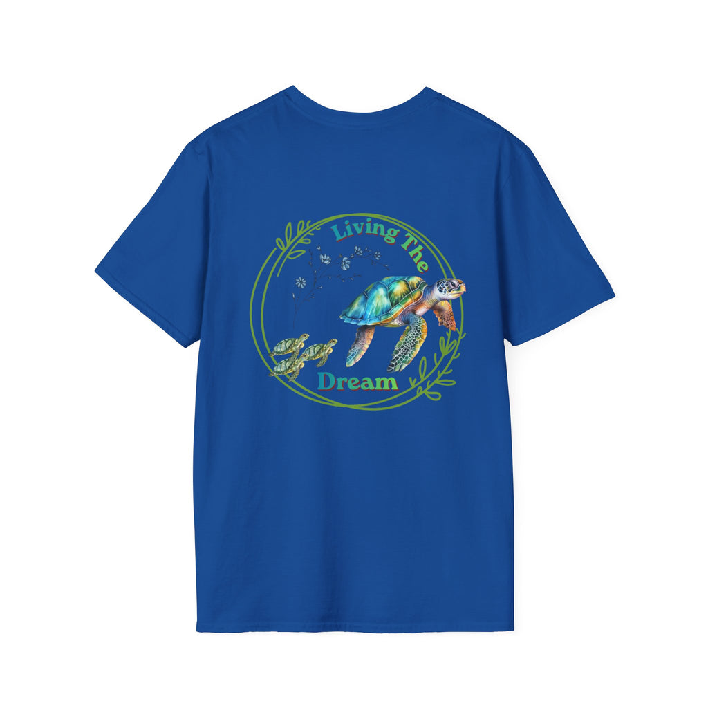 Sea Turtle 'Living The Dream' T‑Shirt