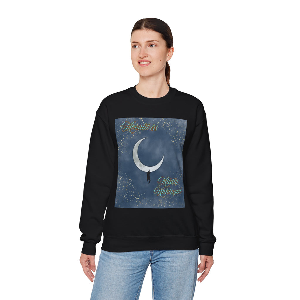 Moonlit & Mildly Unhinged crew neck ⭐️