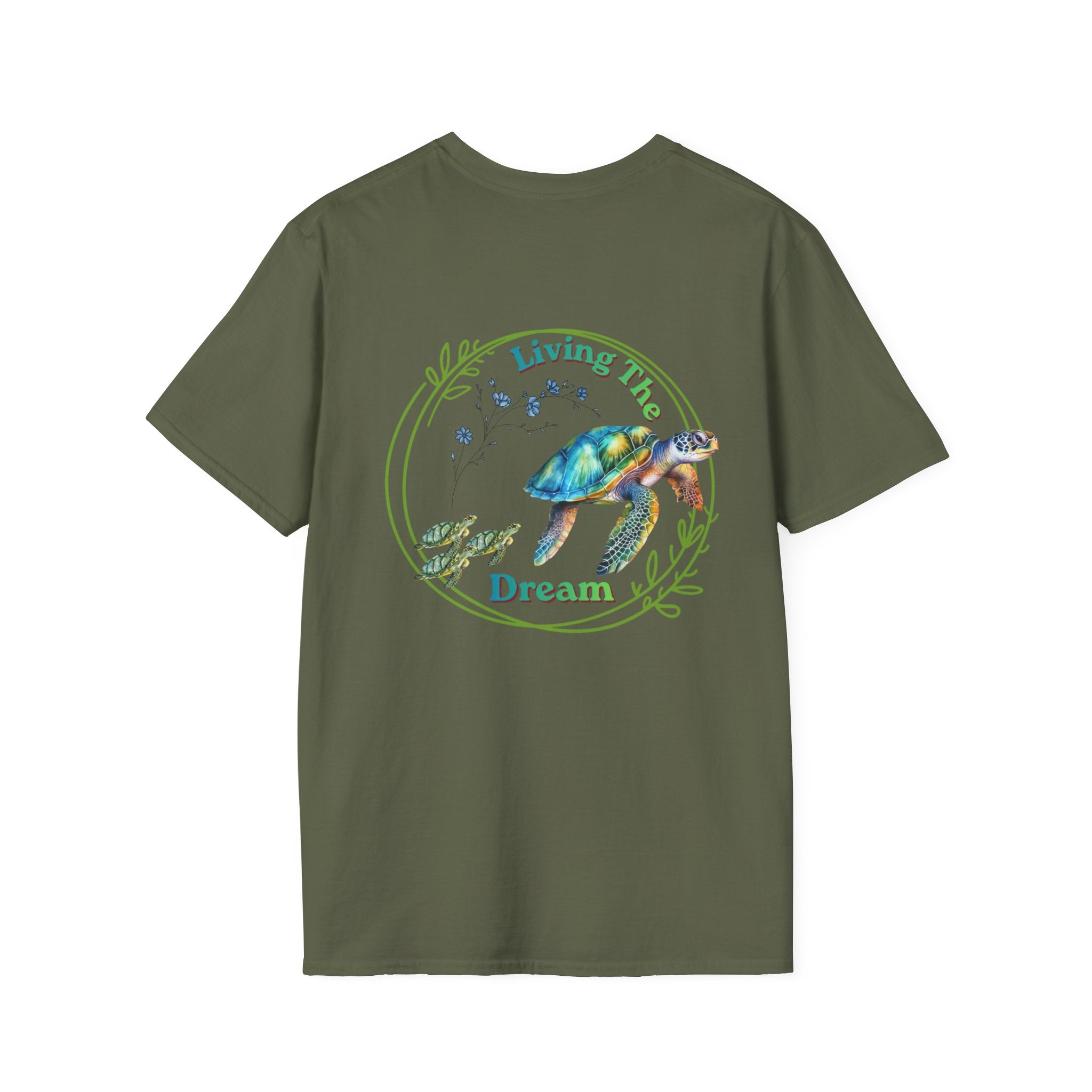 Sea Turtle 'Living The Dream' T‑Shirt