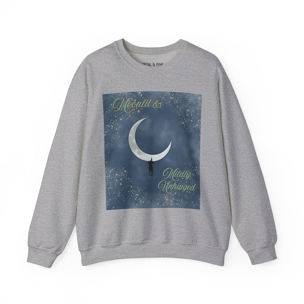 Moonlit & Mildly Unhinged crew neck ⭐️