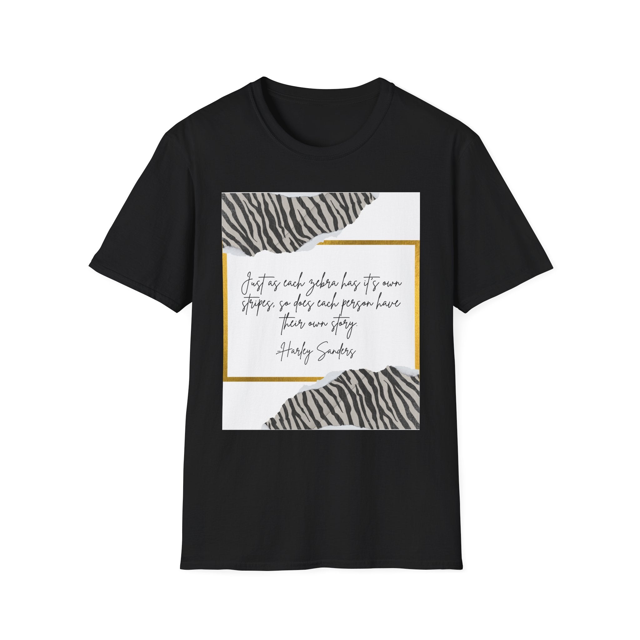 Zebra inspirational Graphic T-Shirt
