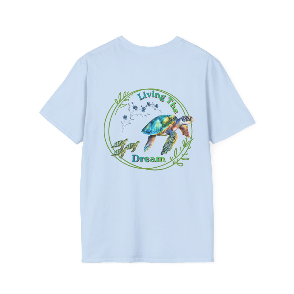 Sea Turtle 'Living The Dream' T‑Shirt
