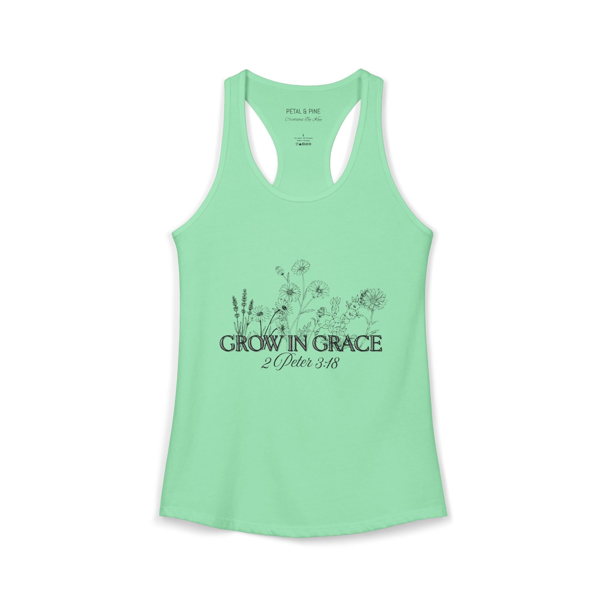 “Grow in Grace” tank