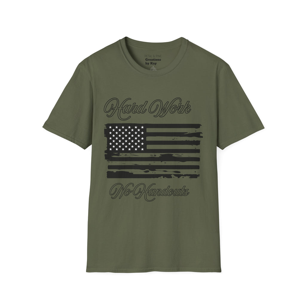 Hard Work, No Handouts tee