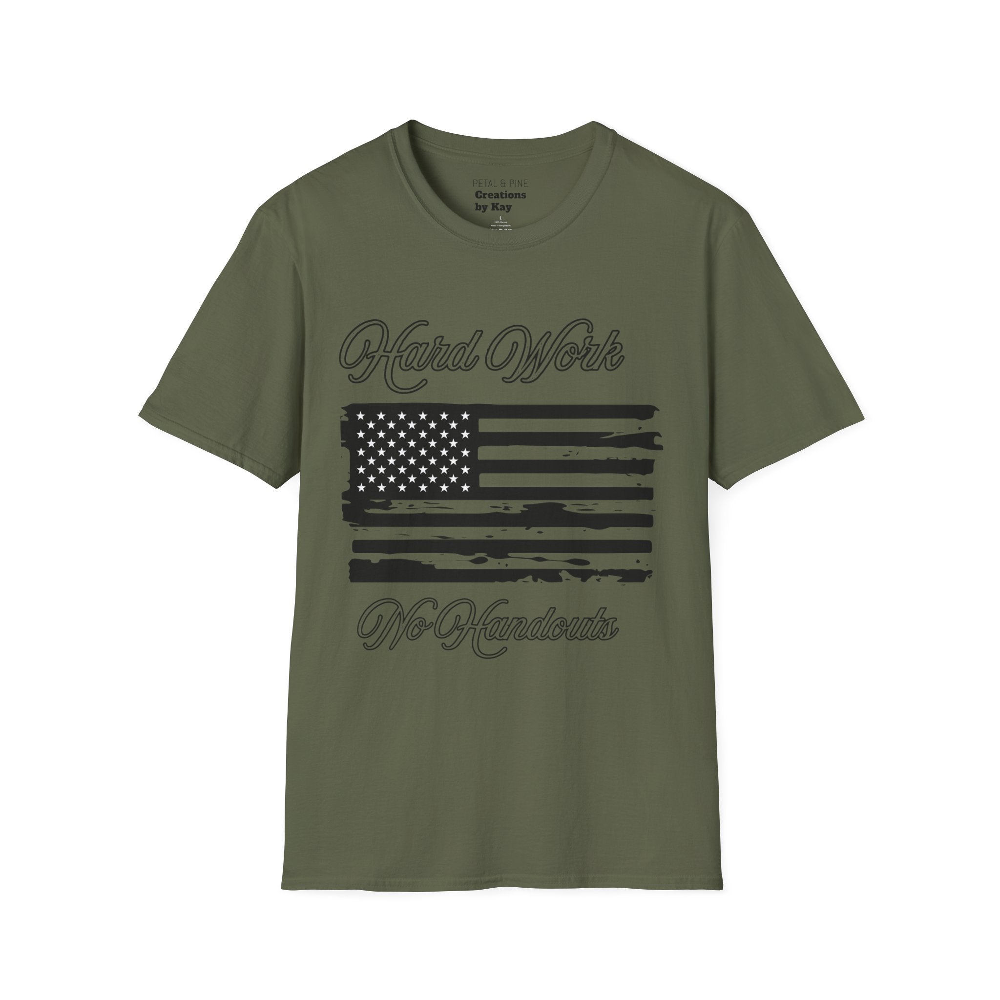 Hard Work, No Handouts tee