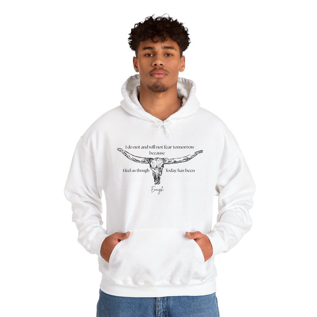 Bull Skull Quote Hoody