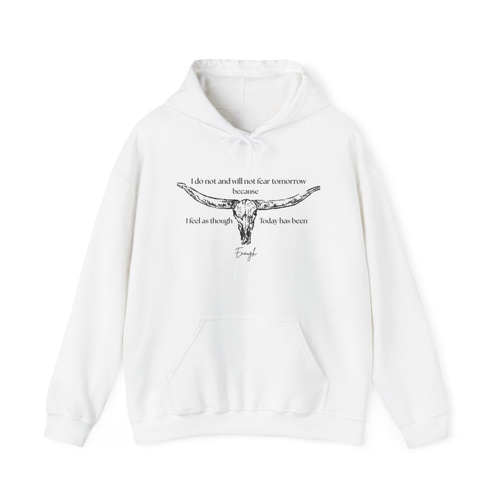 Bull Skull Quote Hoody
