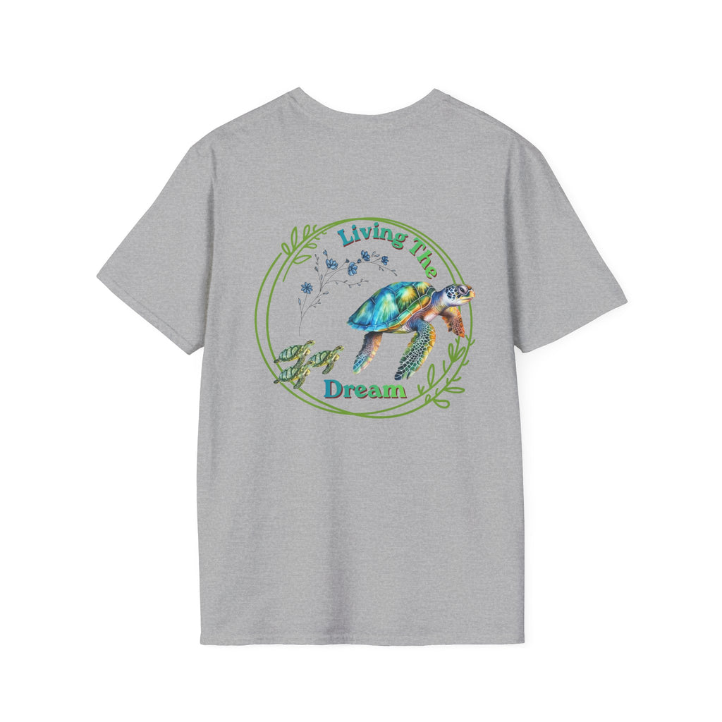 Sea Turtle 'Living The Dream' T‑Shirt